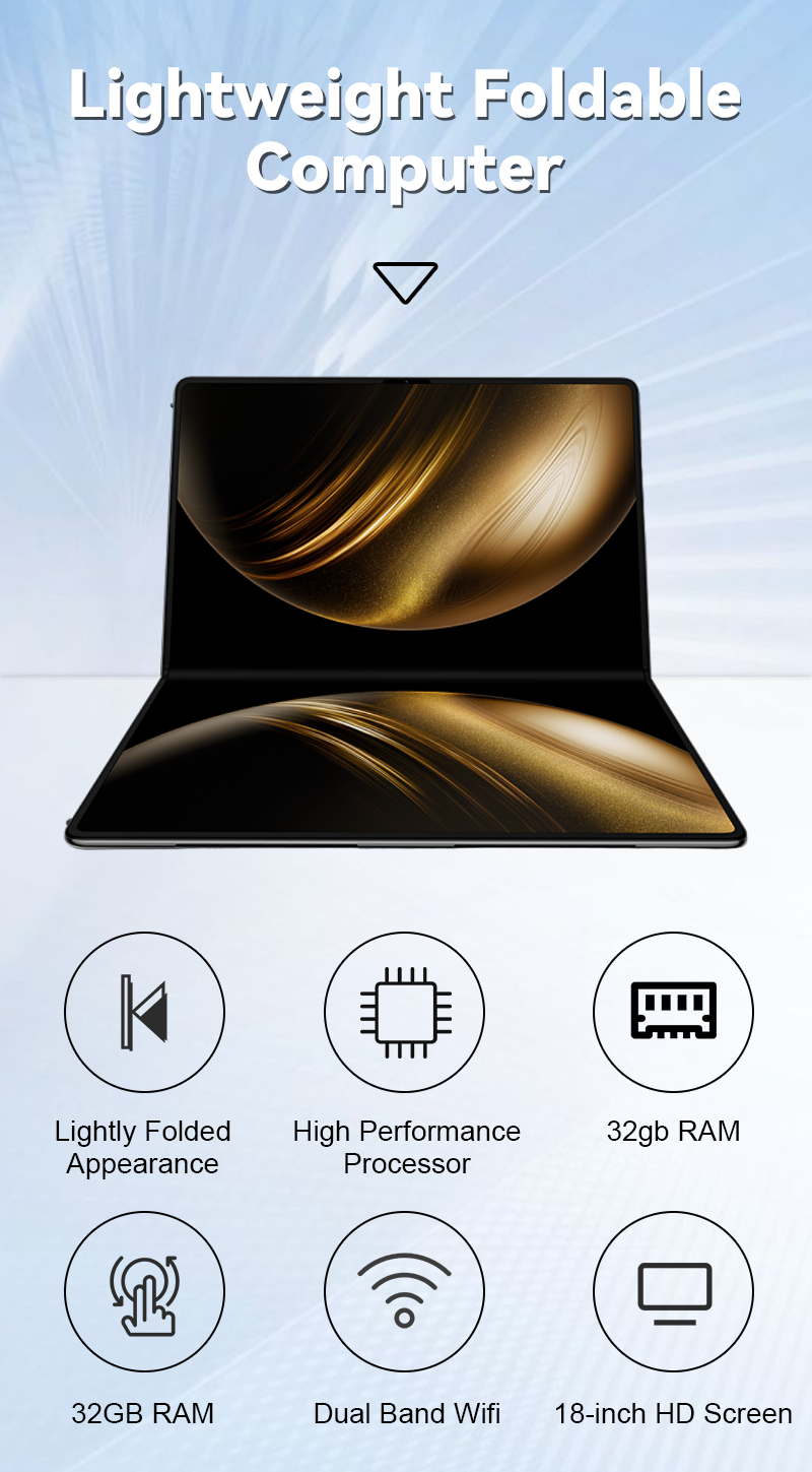 🔥 2026 Clearance Sale – 2-in-1 18" Full HD Foldable Touchscreen Laptop 💻✨ Don’t Miss Out!